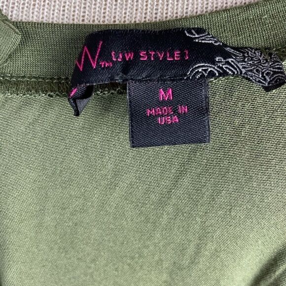 NWT JW Styles Green Top Size M - Picture 6 of 7